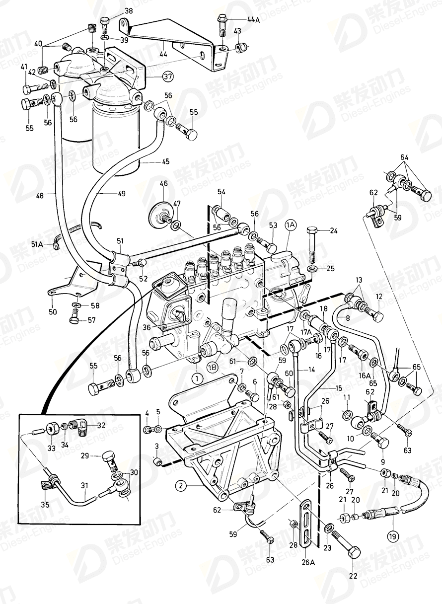 volvo penta Clamp 18368 Drawing volvo penta Clamp 18368 Drawing